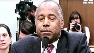 Sleeping Ben Carson Throws His Wife Under The Bus During Testimony