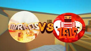 ДУЭЛЬ ЮТУБЕРОВ|Mirkos VS Zeus|Block Strike|