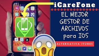 iCareFone (TENORSHARE) - EL MEJOR GESTOR DE ARCHIVOS para IOS | ALTERNATIVA a ITUNES!!