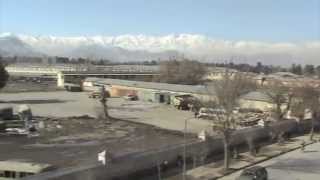 Kabul, Afghanistan, viewed from the roof of our Kabul compound.