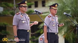 Welcome Dan Farawell Parade Kapolres Malinau