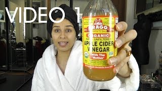 VIDEO 1 of 3 DETOX - Going 'no-poo' my COMPLETE hair care journey START TO FINISH! ACV