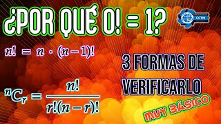 ???? ¿Por qué el factorial de 0 es 1? | Algunos ejemplos del porque ¡Si funciona!