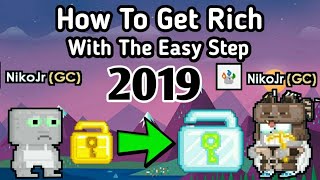 Growtopia - How To Get Rich In Growtopia Profit 2019 - (Rare Methods!!?!!)