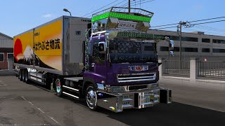 ETS2　ProjectJapan　現在のバージョン1.34で起動するようになったみたいなので、テスト走行します。ライブ配信