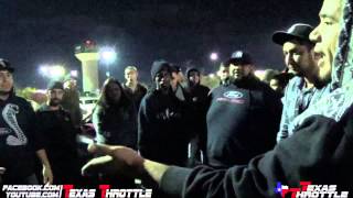 850 whp 3.4 Whipple 04 Cobra vs 370ci 150 Shot WS6 + Drama!