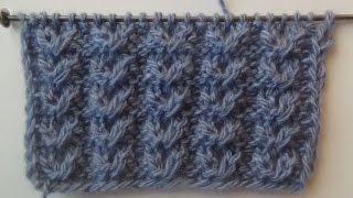 Узор спицами №3 АЖУРНЫЕ ГУСИНЫЕ ЛАПКИ. Knitting pattern