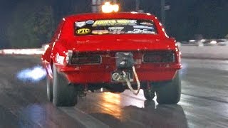 Ron Rhodes SBNOS X275 Camaro on Leaf Springs Runs 4.52