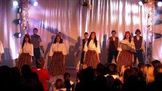 Kuristiku võimlemispidu 2009 - 12.a, 12.b ja 12.c I koht