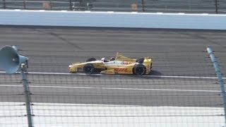 2013 Kurt Busch IndyCar Test: On Track Video Part 1 (PURE SOUND!)