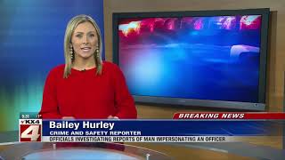 News  Fake cop reports in the Valley
