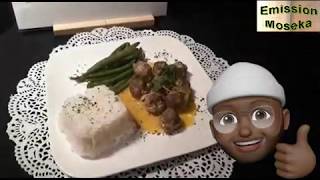 Boulettes de boeuf au lait de coco