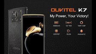 Oukitel K7 10000mAh Большой телефон, для больших людей)