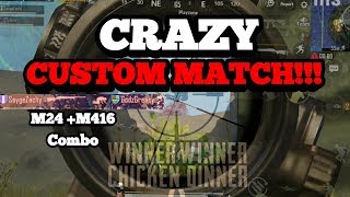 CRAZY FINAL CIRCLE CUSTOM MATCH!!! (3 FINGER CLAW) PUBG MOBILE