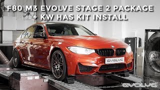 F80 M3 Competition - Evolve Stage 2 Package + KW HAS Kit installation