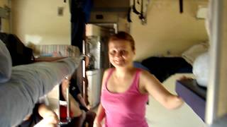 Trannsib - płackarta. Kolej transsyberyjska. Wagon. Transsib railway. MPG