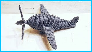 Плетем Самолет из бумажных трубочек! Запись трансляции!