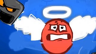 Красный шарик в космосе, в игре для детей RED BALL 4.