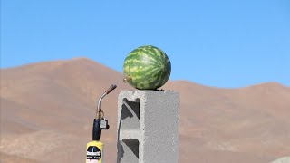 Torching a 50bmg inside a PUBG WaterMellon