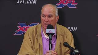 Houston Roughnecks Week 1 Postgame Press Conferences: June Jones
