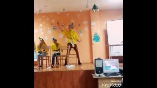 Новогодняя сценка "На экзамене у Деда Мороза"