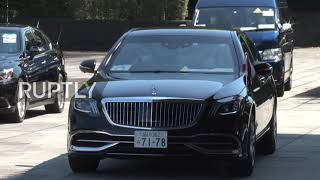 Japan: Heads of state meet with Emperor Naruhito ahead of Olympics opening ceremony
