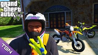 GTA V - KTM 450 SX-F Supermoto [Add-On] (Download)
