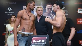 M-1 Challenge 85: Исмагулов vs Карранка weigh-in | Взвешивание перед завтрашним турниром
