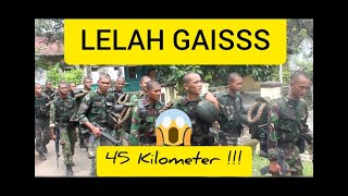 Long mars yonif 113 raider khusus saat lattuk raider Dibatujajar