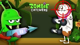 ОХОТА НА ЗОМБИ! Целимся в ГОЛОВУ Мультяшная игра для детей НОВЫЙ ЗОМБИ КАЧОК Zombie Catchers