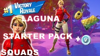 New Laguna Starter Pack Gameplay Squads (Fortnite: Battle Royal)