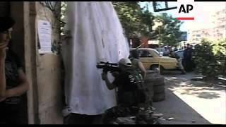 Lebanon - Clashes between Alawite and Sunni gunmen in northern city of Tripoli / Lebanese Army given