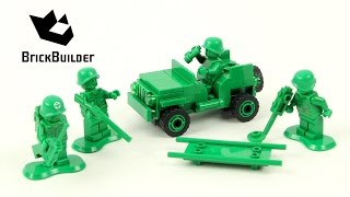 Lego Toy Story 7595 Army Men on Patrol - Lego Speed build