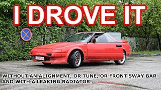 Making the BIKE CARB 4AGE AW11 road LEGAL