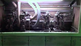 木工機械~系統廚具傢俱長條塑合板封邊HOMAG Edge Banding Machine(德製 封邊機 )