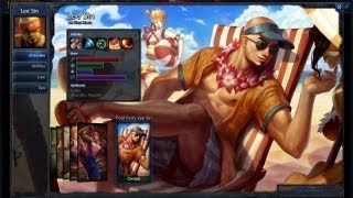 Pre Release Teaser - Pool Party Lee Sin Skin - League of Legends