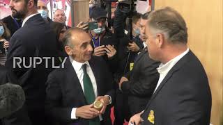 France: Presidential candidate Zemmour visits 'Made in France' expo amid conflict with Le Pen