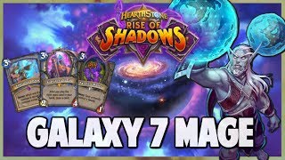 Galaxy 7 Mage | Surviving Standard 157 | Hearthstone | Rise of Shadows