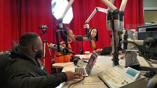 Martha Afework at 93 9 WKYS FM Radio Station in Washington DC