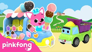 Camión de Helados de Pinkfong | Villa de Autos | Pinkfong Cuentos Infantiles