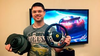 Распаковка Thrustmaster TX Racing Wheel Ferrari 458 Italia Edition