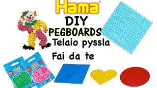 telaio per pyssla FAI DA TE / DIY HAMABEADS PEGBOARDS