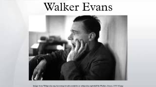 Walker Evans