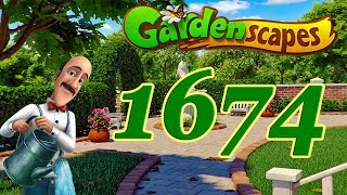 GardenScapes level 1674