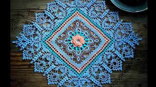 Объемные салфетки/ Crochet doily