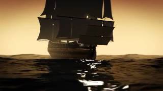 Footaje Ship Футаж корабль 3D SevenDay