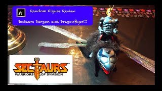 Random Figure Review - Sectaurs Prince Dargon and Dragonflyer 80's Awesomeness