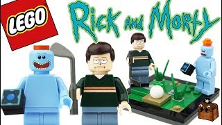 Rick and Morty LEGO Minifigures