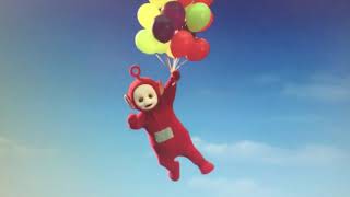 Teletubbies - Po Catches Balloons ? and Begins Taking Off