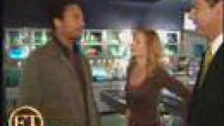 ET on CSI set feat. Marg and Gary